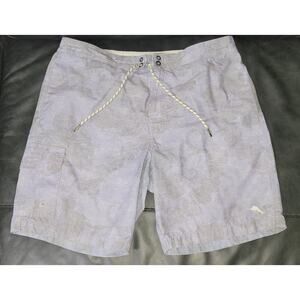 Tommy Bahama Relax Hawaiian Men's Large Swim Trunks Shorts Mesh Lined w/ Pockets